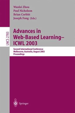 Advances in Web-Based Learning -- ICWL 2003 - Zhou