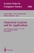 Numerical Analysis and Its Applications - Bild 1