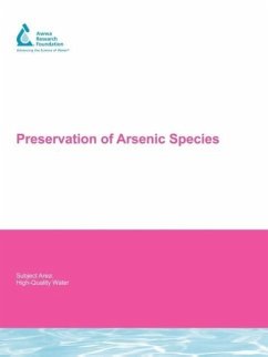 Preservation of Arsenic Species - Clifford, Dennis A. Samanta, Gautam