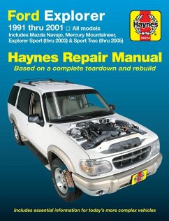 Ford Explorer, Mazda Navajo & Mercury Mountaineer 1991-01, Explorer Sport 2000-03 & Explorer Sport Trac 2001-05 - Haynes Publishing