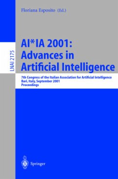 AI*IA 2001: Advances in Artificial Intelligence - Esposito, Floriana (ed.)