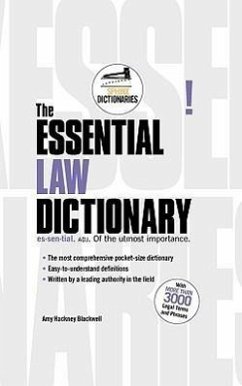 The Essential Law Dictionary - Blackwell, Amy