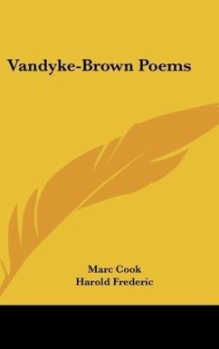 Vandyke-Brown Poems - Cook, Marc