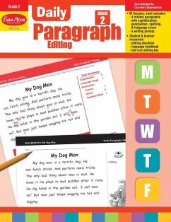 Daily Paragraph Editing, Grade 2 Teacher Edition - Evan-Moor Educational Publishers