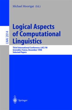 Logical Aspects of Computational Linguistics - Moortgat, Michael (ed.)