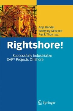 Rightshore! - Hendel, Anja / Messner, Wolfgang / Thun, Frank (eds.)