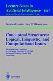 Conceptual Structures: Logical, Linguistic, and Computational Issues