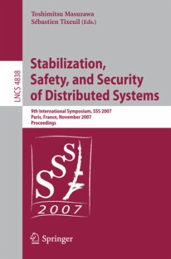 Stabilization, Safety, and Security of Distributed Systems - Masuzawa, Toshimitsu / Tixeuil, Sébastien (eds.)
