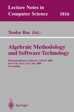 Algebraic Methodology and Software Technology - Rus, Teodor (ed.)