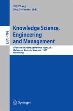 Knowledge Science, Engineering and Management - Zhang, Zili / Siekmann, Jörg (eds.)