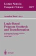 Logic-Based Program Synthesis and... - Bild 1