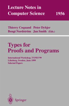Types for Proofs and Programs - Coquand, Thierry / Dybjer, Peter / Nordström, Bengt / Smith, Jan (eds.)