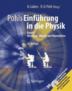 Mechanik, Akustik und Wärmelehre, m. CD-ROM / Pohls Einführung in die Physik Bd.1 - Lüders, Klaus / Pohl, Robert O. (Hrsg.)