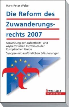 Cover Die Reform des Zuwanderungsrechts 2007