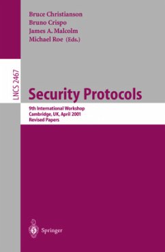 Security Protocols - Christianson, Bruce / Crispo, Bruno / Malcolm, James A. / Roe, Michael (eds.)