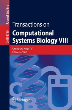 Transactions on Computational Systems Biology VIII - Priami, Corrado (ed.-in-chief)