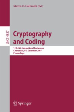 Cryptography and Coding - Galbraith, Steven (ed.)