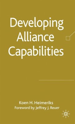 Cover Developing Alliance Capabilities