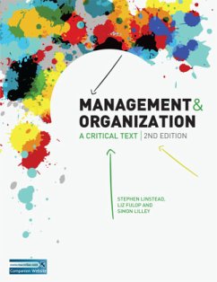 Management and Organization - Linstead, Stephen;Fulop, Liz;Lilley, Simon