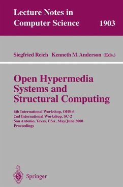 Open Hypermedia Systems and Structural Computing - Reich, Siegfried / Anderson, Kenneth M. (eds.)