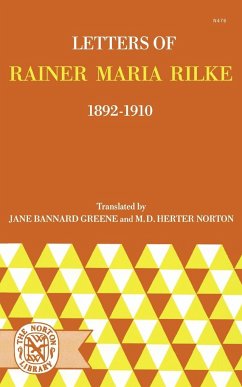 Letters of Rainer Maria Rilke, 1892-1910 - Rilke, Rainer Maria