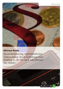 Steueroptimierung mittelständischer Unternehmen durch Gründung einer Holding in der EG nach Inkrafttreten des SEStEG - Buchs, Michael
