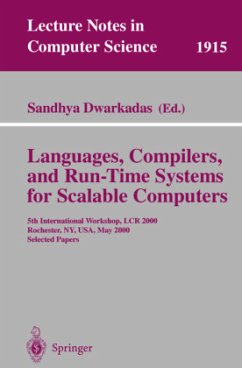 Languages, Compilers, and Run-Time Systems for Scalable Computers - Dwarkadas, Sandhya (ed.)
