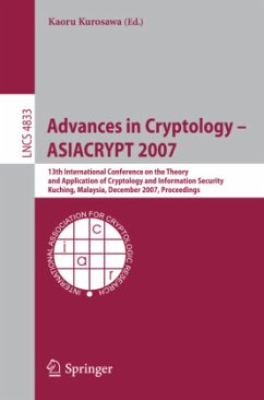 Advances in Cryptology ¿ ASIACRYPT 2007 - Kurosawa, Kaoru (Volume ed.)