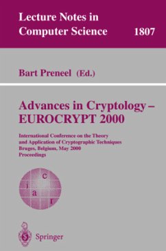 Advances in Cryptology ¿ EUROCRYPT 2000 - Preneel, Bart (ed.)