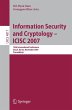 Information Security and Cryptology -... - Bild 1