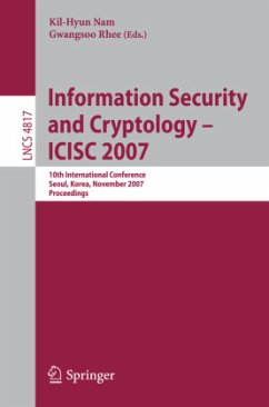 Information Security and Cryptology - ICISC 2007 - Nam, Kil-Hyun (Volume ed.) / Rhee, Gwangsoo