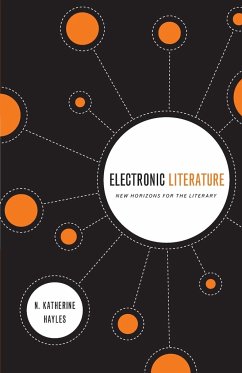 Electronic Literature - Hayles, N. Katherine