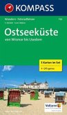 Kompass Karte Ostseeküste von Wismar bis Usedom, 3 Bl. m. Kompass Naturführer Küstenvögel an Nord- und Ostsee