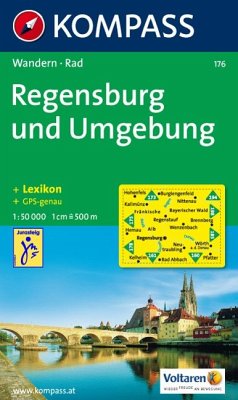 Cover Regensburg und Umgebung - Wandern, Rad ; GPS