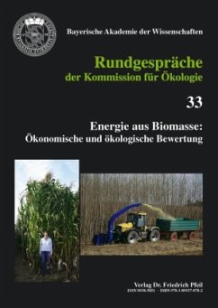 Cover Energie aus Biomasse: Ökonomische und ökologische Bewertung