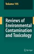 Reviews of Environmental Contamination... - Bild 1