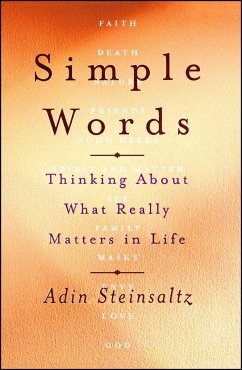 Simple Words - Steinsaltz, Adin