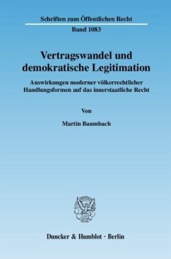 Vertragswandel und demokratische Legitimation. - Baumbach, Martin