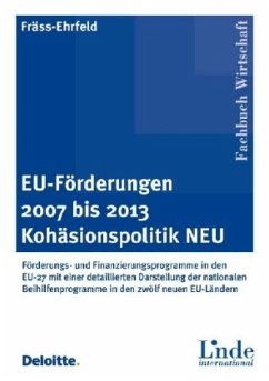 Cover EU-Förderungen 2007 bis 2013. Kohäsionspolitik NEU