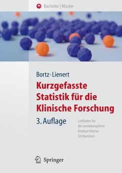 Kurzgefasste Statistik für die klinische Forschung - Bortz, Jürgen;Lienert, Gustav A.