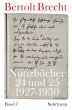 Notizbücher 24 und 25 (1927-1930) /... - Bild 1