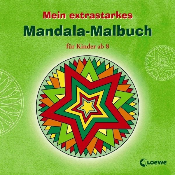24 Motive Mandala Malbuch für Kinder Party Time 