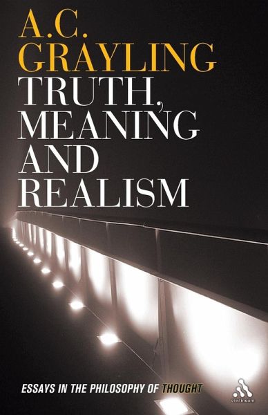 Truth, Meaning and Realism Truth, Meaning and Realism