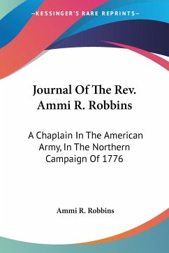Journal Of The Rev. Ammi R. Robbins - Robbins, Ammi R.