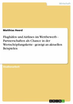 Flughäfen und Airlines im Wettbewerb - Partnerschaften als Chance in der Wertschöpfungskette - gezeigt an aktuellen Beispielen - Heerd, Matthias