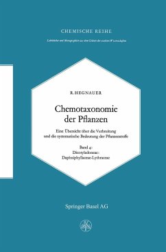 Chemotaxonomie der Pflanzen - Hegnauer, R.