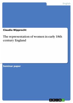 The representation of women in early 18th century England - Wipprecht, Claudia