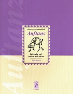 Cover Auftanz. Akkordeonstimme mit Harmoniebezifferung