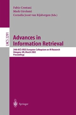 Advances in Information Retrieval - Crestani, Fabio / Girolami, Mark / Rijsbergen, C.J.van (eds.)