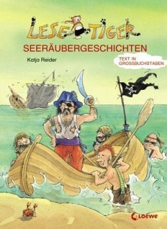 Seeräubergeschichten, Text in Großbuchstaben - Reider, Katja